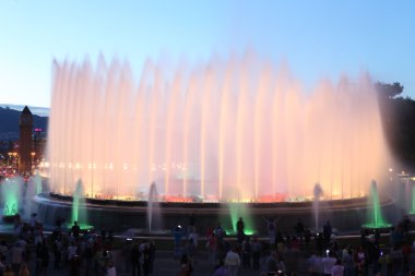 Barcelona'da Çeşmesi