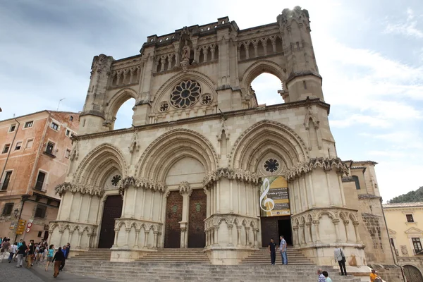 Gotiska katedralen i cuenca — Stockfoto