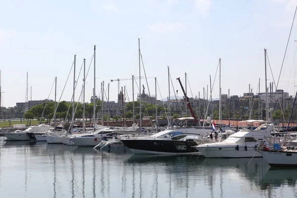 Barcelona limanı — Stok fotoğraf