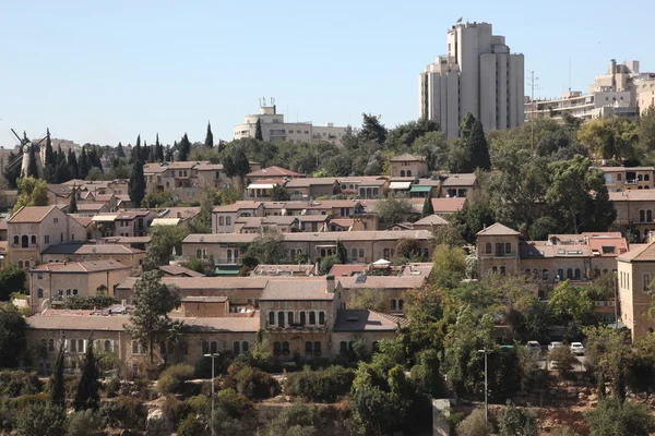 Blick auf die Stadt jerusalem — Stockfoto