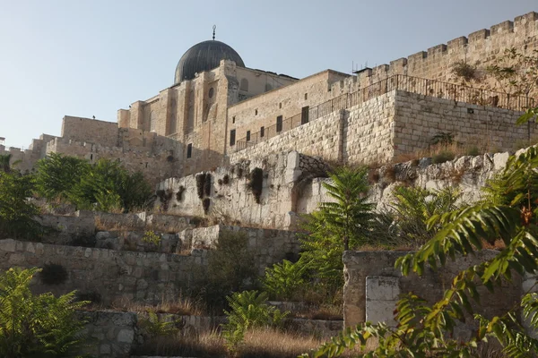 Al-Aqsamoskee in Jeruzalem — Stockfoto