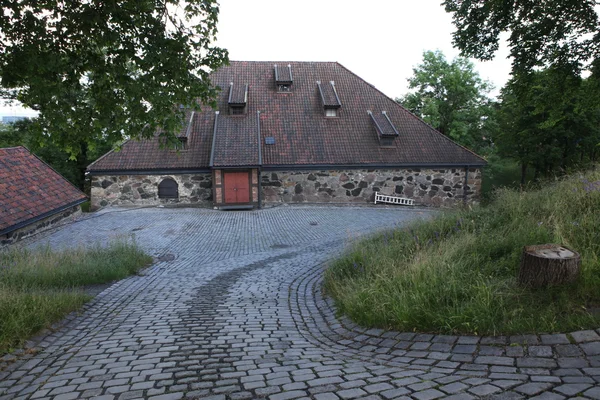 Hrad Akershus a pevnost v Oslu, Norsko — Stock fotografie