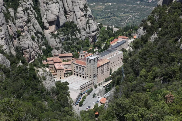 Santa Maria de Montserrat Abbey — Stock Photo, Image