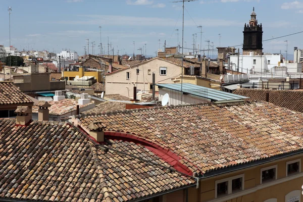 Dach von valencia, spanien — Stockfoto