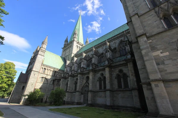 Cathedral in Trondheim Norway — Stock Photo, Image