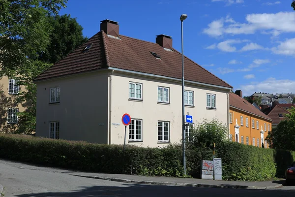 Gebäude in trondheim, Norwegen — Stockfoto