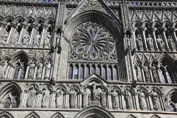 Kathedraal in Trondheim, Noorwegen — Stockfoto