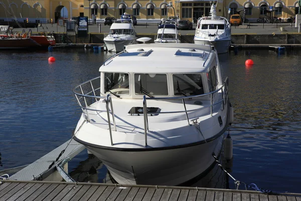 Boats in Trondheim, Norway — Stock Photo, Image