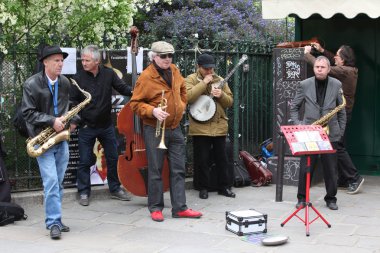 musiciants açık havada