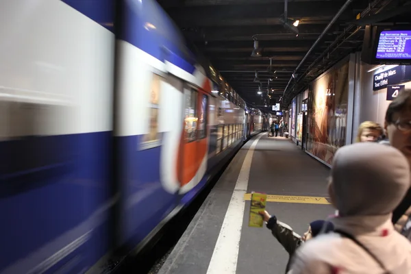 Tren istasyonu. — Stok fotoğraf