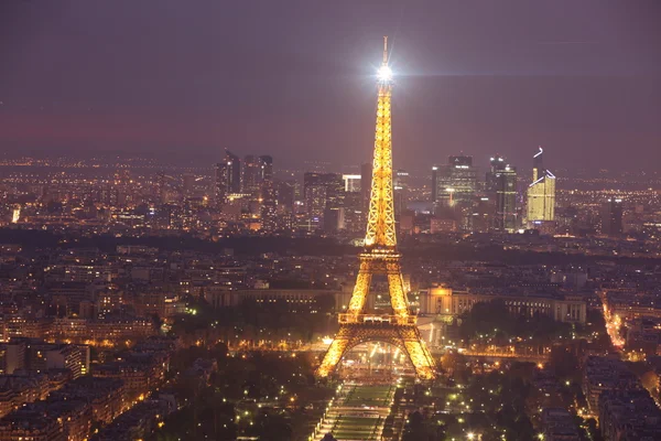 Tower Eiffel at Night — Stock Photo, Image