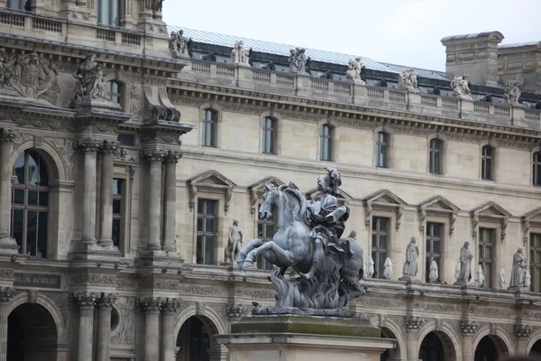 Estátua de louis xiv — Fotografia de Stock