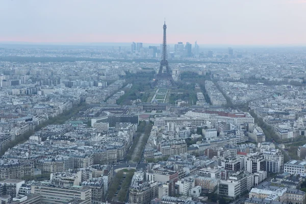 Eiffel tower seen — Stock Photo, Image
