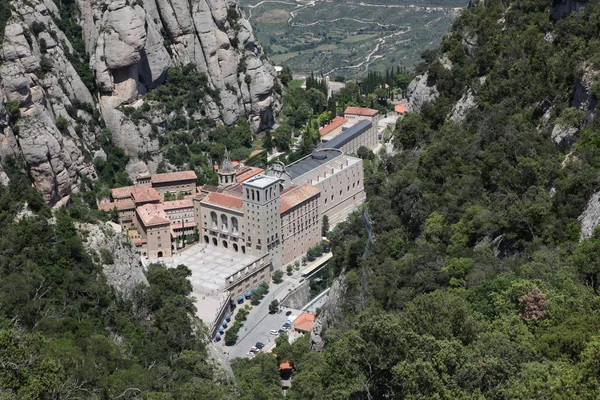 Abdij Santa Maria de Montserrat — Stockfoto