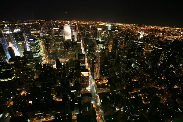 Nacht in new york — Stockfoto