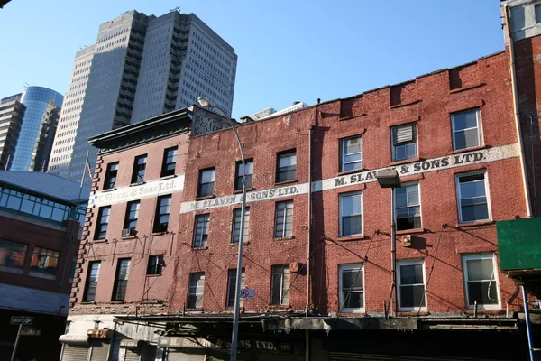 Mehrfamilienhaus in New York City — Stockfoto