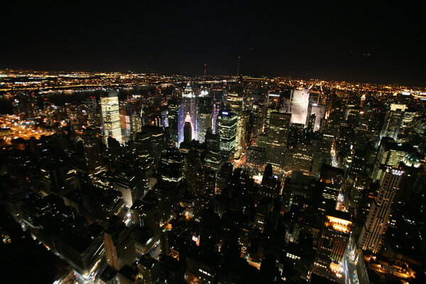 Nighttime in New York, Manhatten