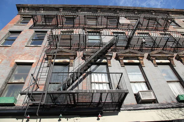 Building with fire escape — Stock Photo, Image