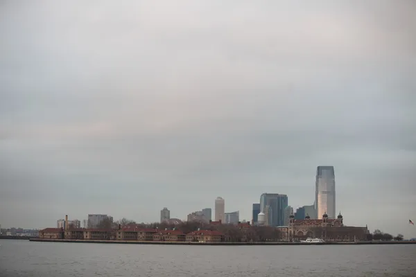 Manhattan vista — Fotografia de Stock