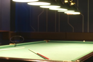 Tablo için bilardo oyunu