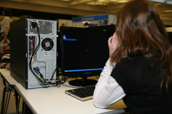 Exhibition of information communications technology — Stock Photo, Image