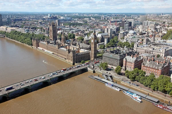 House of Parliament with Big Ben tower — Stock Photo, Image