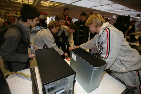 Exhibition of information communications technology — Stock Photo, Image