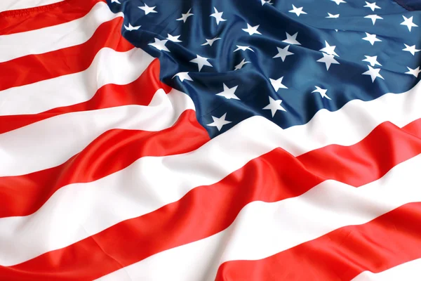 Close up of American flag — Stock Photo, Image