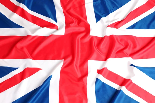 UK, British flag, Union Jack — Stock Photo, Image