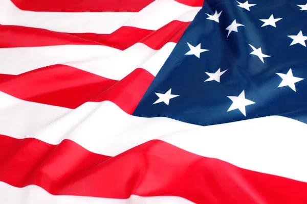 Zbliżenie amerykańskiej flagi — Zdjęcie stockowe