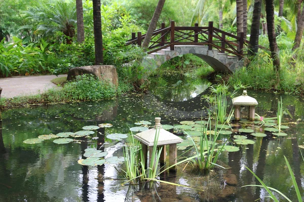 Classic chinese garden, south China — Stock Photo, Image