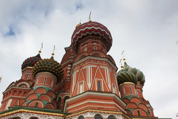Catedral de São Basílio em Moscou, Rússia — Fotografia de Stock