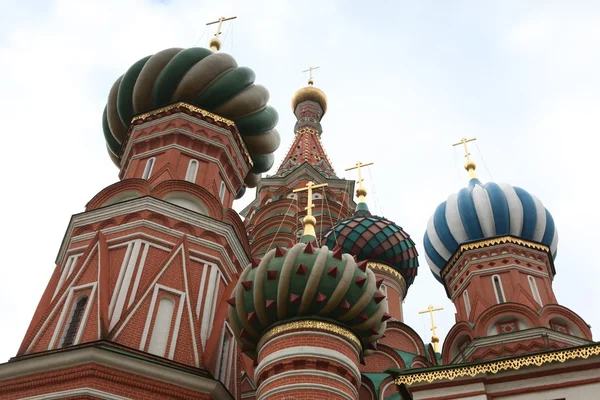 Catedral de São Basílio em Moscou, Rússia — Fotografia de Stock