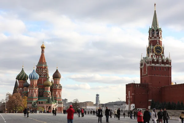 Красная площадь в Москве — стоковое фото