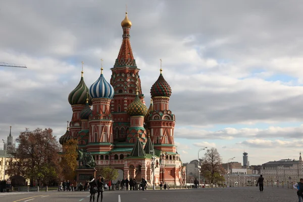 Basilikum-Kathedrale in Moskau, Russland — Stockfoto