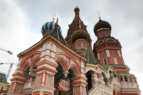 Basilikum-Kathedrale in Moskau, Russland — Stockfoto