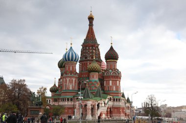 Moskova, Rusya Saint Basil Katedrali