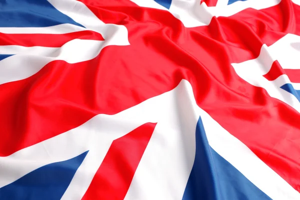 UK, British flag, Union Jack — Stock Photo, Image