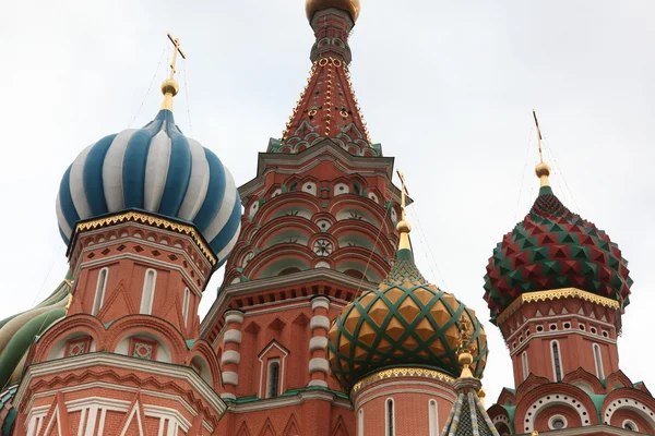 Basilikum-Kathedrale in Moskau, Russland — Stockfoto