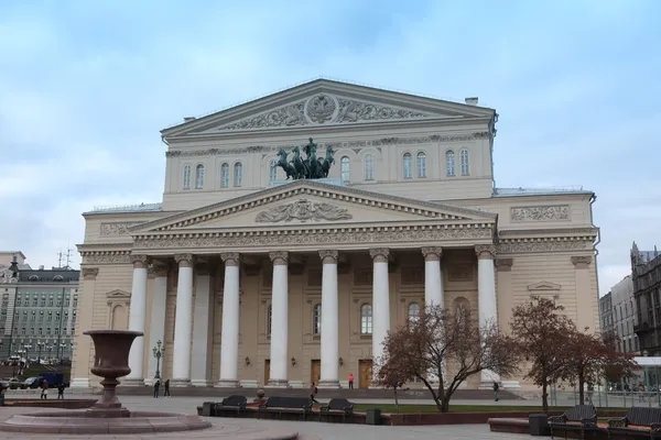 Bolsjojteateret, Moskva, Russland – stockfoto