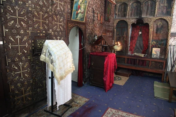 Capilla de interiores en Jerusalén — Foto de Stock