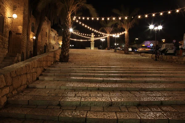 Noche Tel Aviv — Foto de Stock