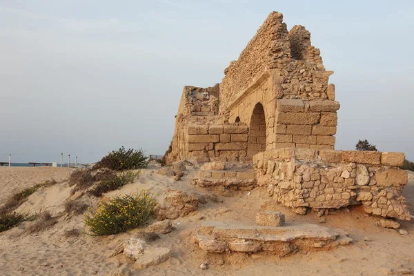 Akvedukt av caesarea — Stockfoto