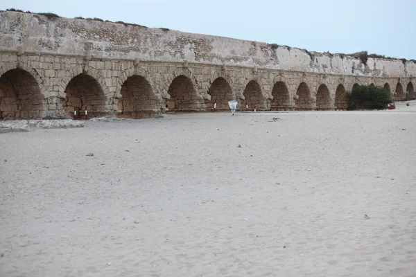 Aqueduct of Caesarea — Stock Photo, Image