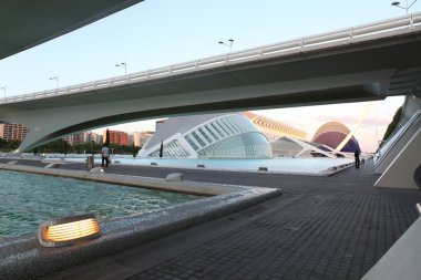 Valencia karmaşık şehir sanat ve bilim
