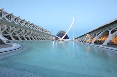 Valencia karmaşık şehir sanat ve bilim