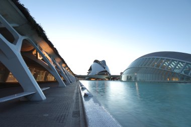 Valencia karmaşık şehir sanat ve bilim