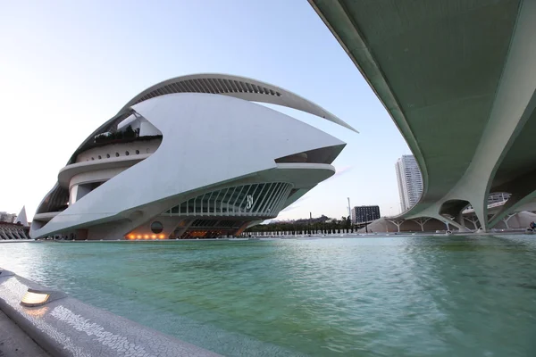 Valencia complexe stad van kunst en Wetenschappen — Stockfoto