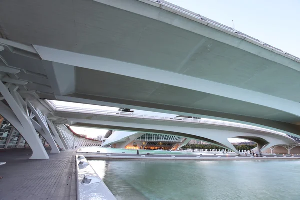 Valencia complexe stad van kunst en Wetenschappen — Stockfoto