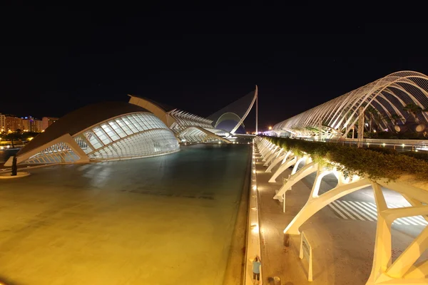 Valencia-komplekset City of Arts and Sciences – stockfoto